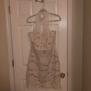 Fashion Nova Jeanine Crochet Dress BRAND NEW W TAG